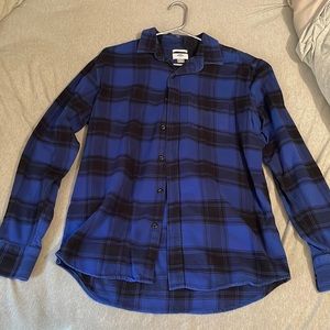Old Navy Blue Flannel
